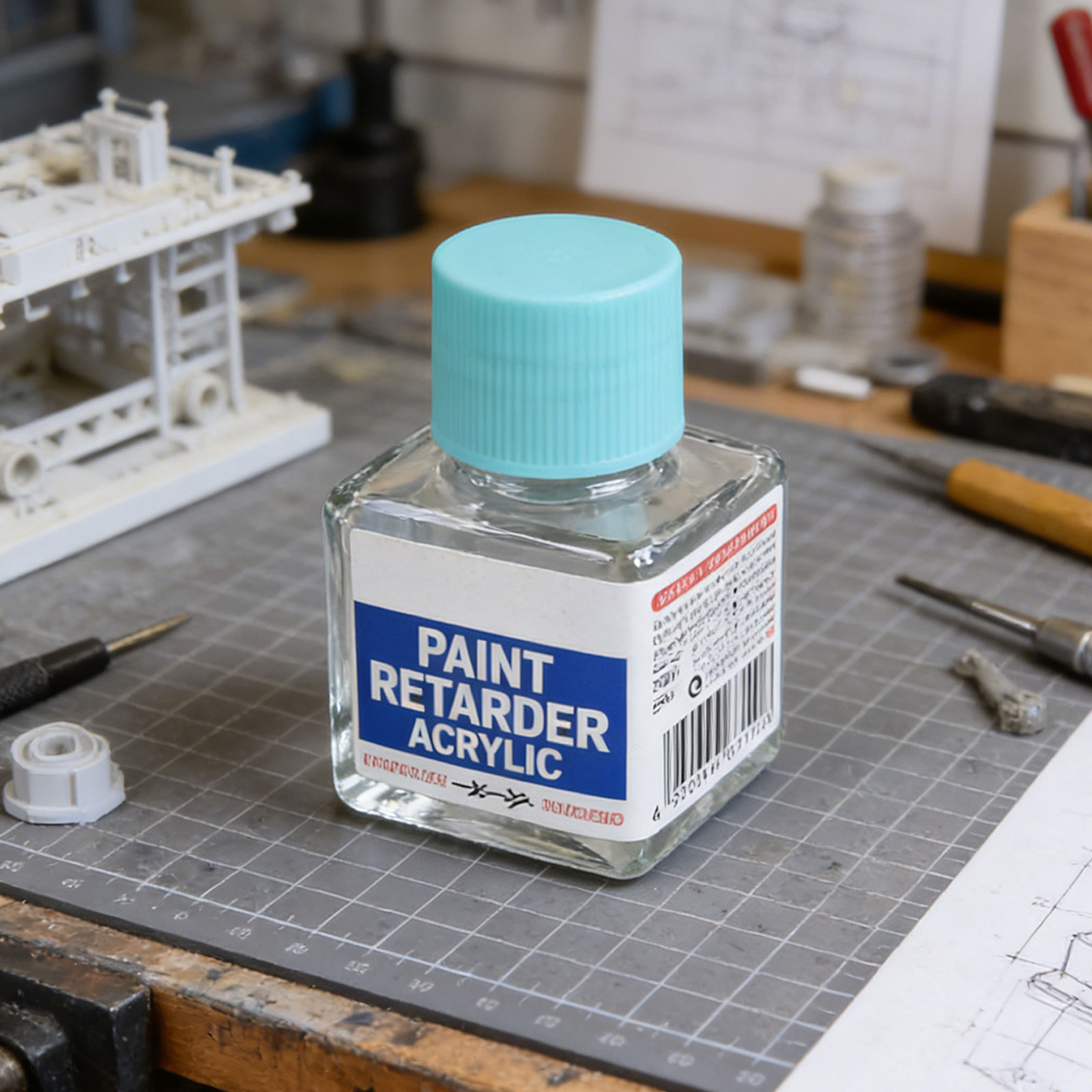 Tamiya Model Paint Set - 2026 Замедлитель сушки краски для акриловых