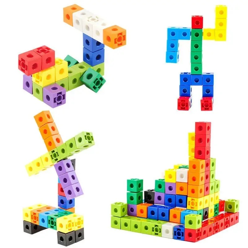 Набор из 100 соединяющихся куб – обзор и цена Math Manipulative Set