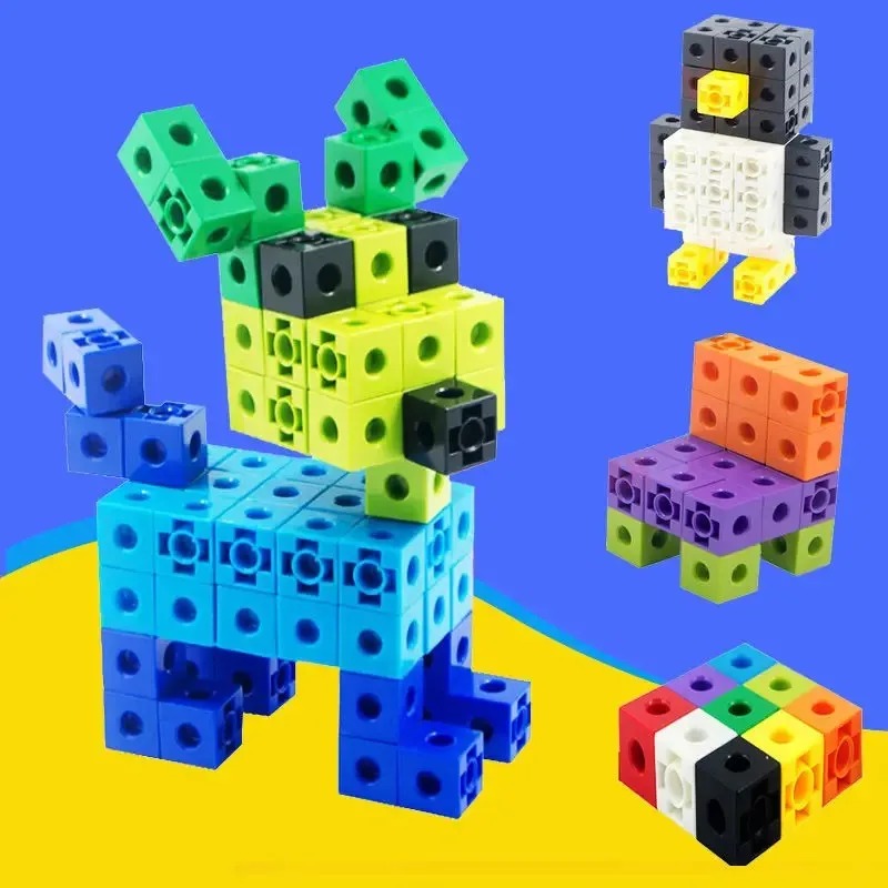 Набор из 100 соединяющихся куб – обзор и цена Math Manipulative Set