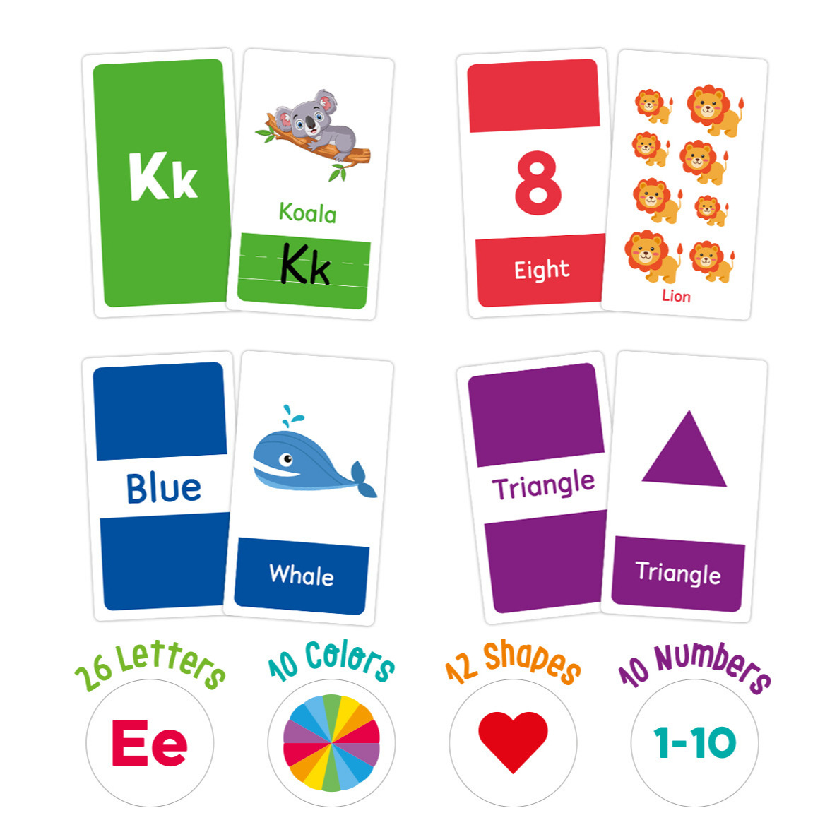 58 шт. карточки с алфавитом AB – обзор и цена Flash Card Alphabet