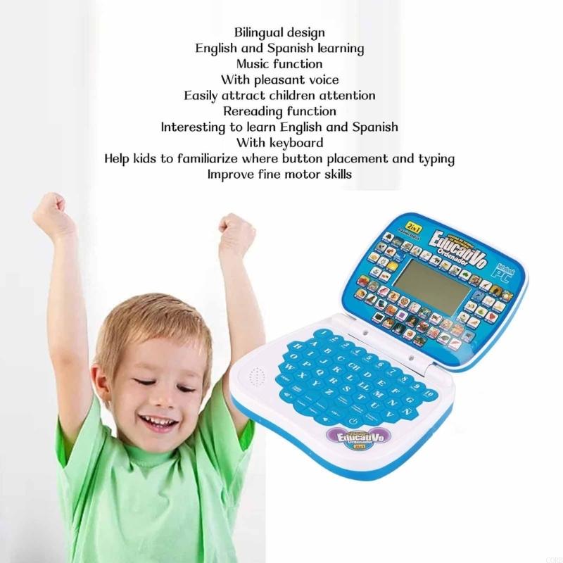 CORB Fun Компактная обучающая  – обзор и цена Kids Education Laptop