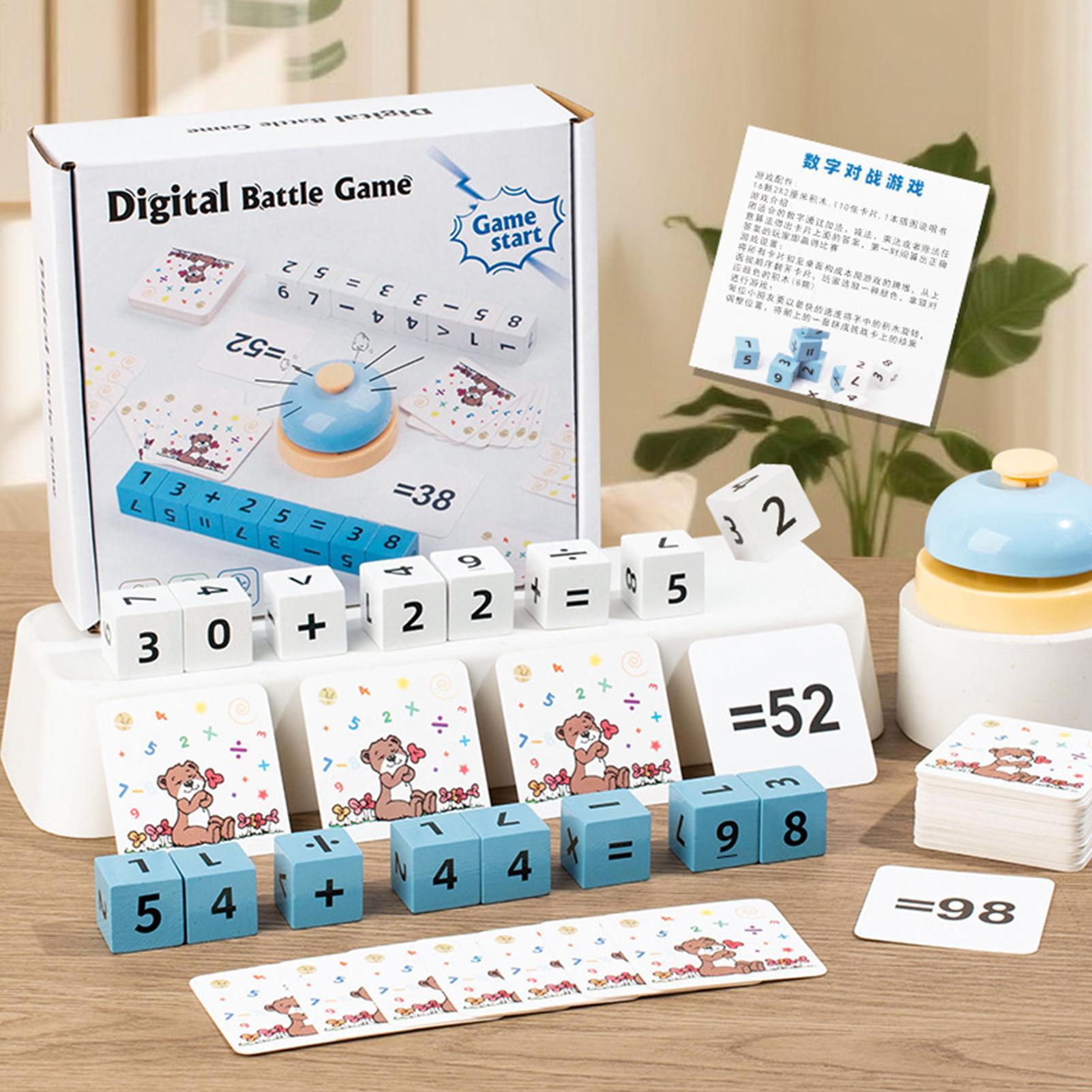 Игрушки с цифрами, деревянные  – обзор и цена Math Manipulative Set