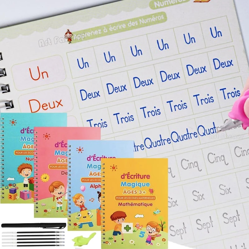4 книжки/набор, Детские блокно – обзор и цена Math Manipulative Set