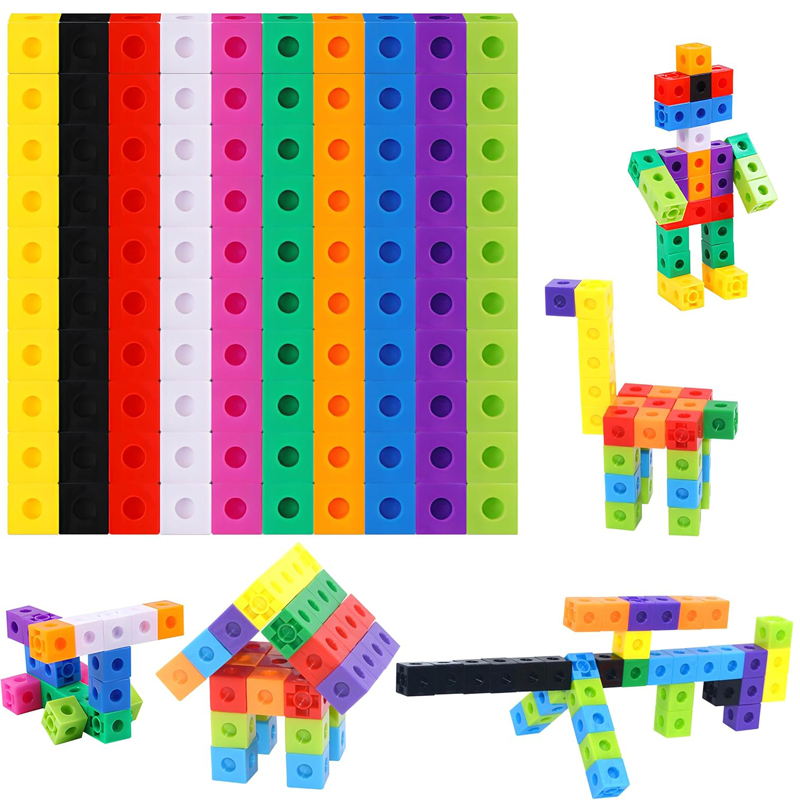 Набор из 100 соединяющихся куб – обзор и цена Math Manipulative Set