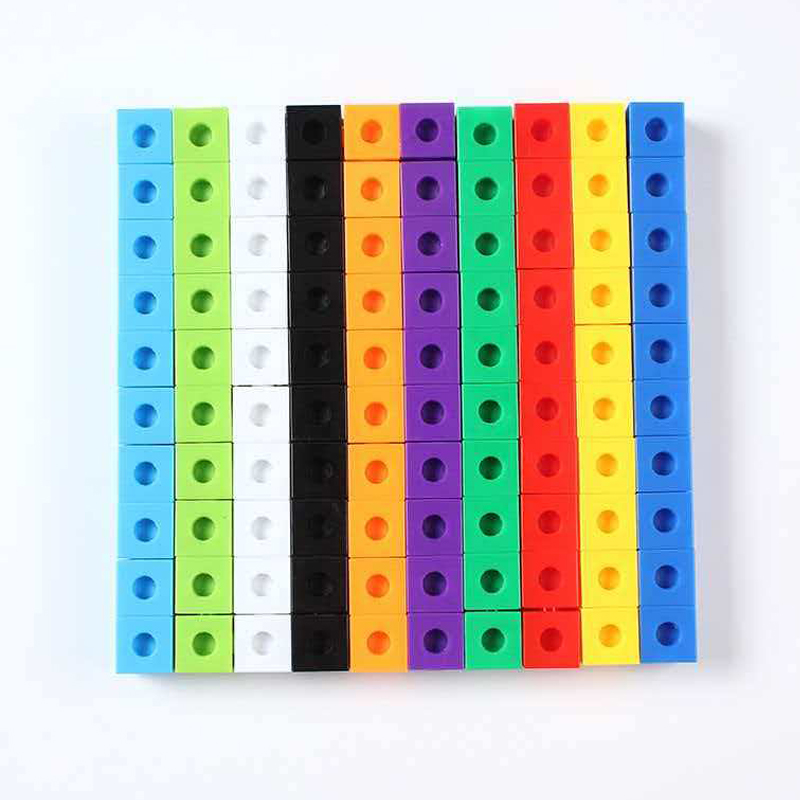 Набор из 100 соединяющихся куб – обзор и цена Math Manipulative Set