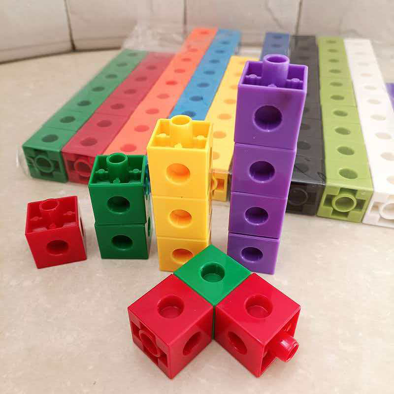 Набор из 100 соединяющихся куб – обзор и цена Math Manipulative Set