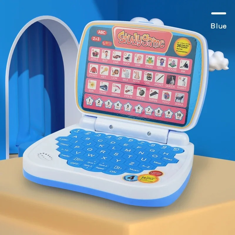 Мини-ноутбук-симулятор: развив – обзор и цена Kids Education Laptop