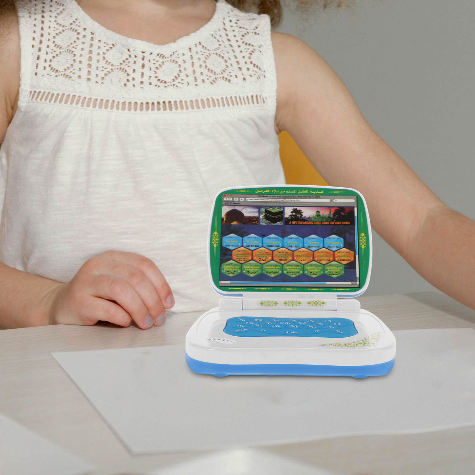 Складной сенсорный обучающий к – обзор и цена Kids Education Laptop