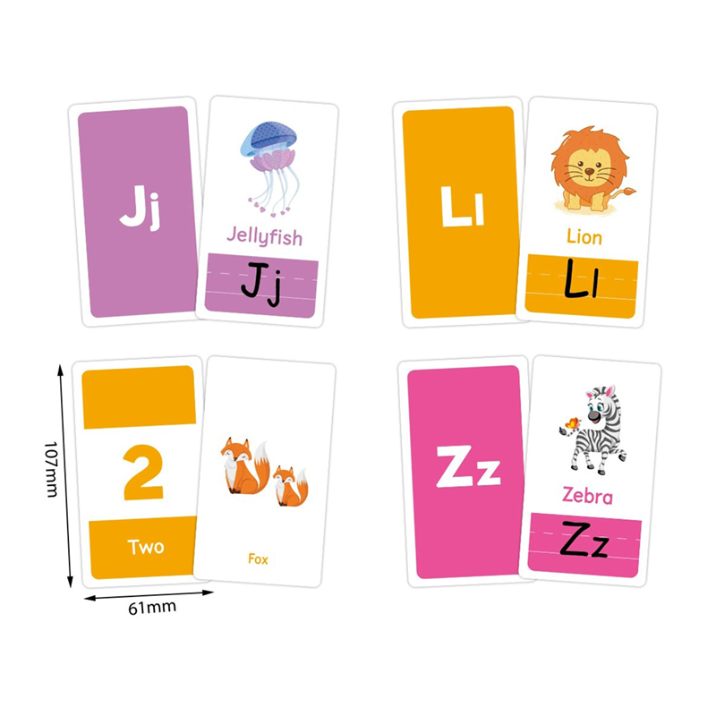 58 карточек для обучения англи – обзор и цена Flash Card Alphabet
