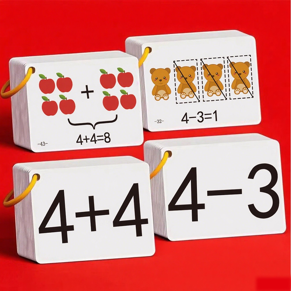 132 карты сложения и вычитания – обзор и цена Math Manipulative Set