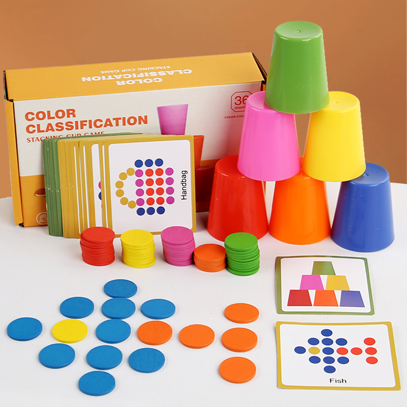 Детская игра с набором стаканч – обзор и цена Kids Education Table