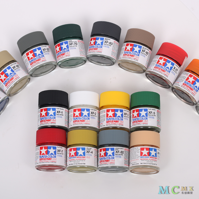 Краска TAMIYA, пигмент, пропил – обзор и цена Tamiya Model Paint Set