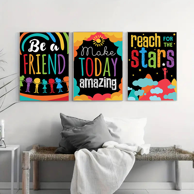 Красочные милые мечты, большие – обзор и цена Inspirational Kids Education Quotes