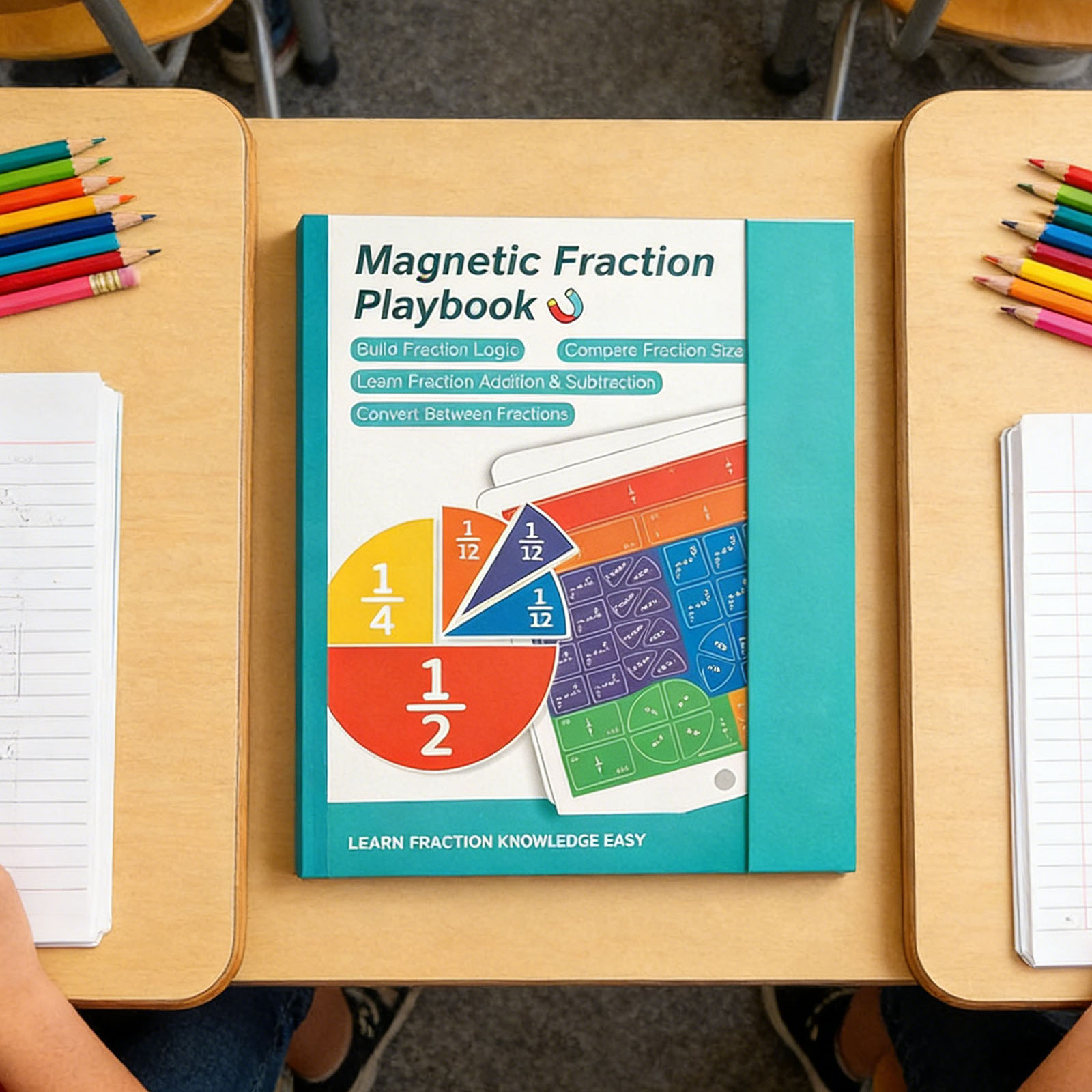 Учебные пособия по дробям, ман – обзор и цена Math Manipulative Set