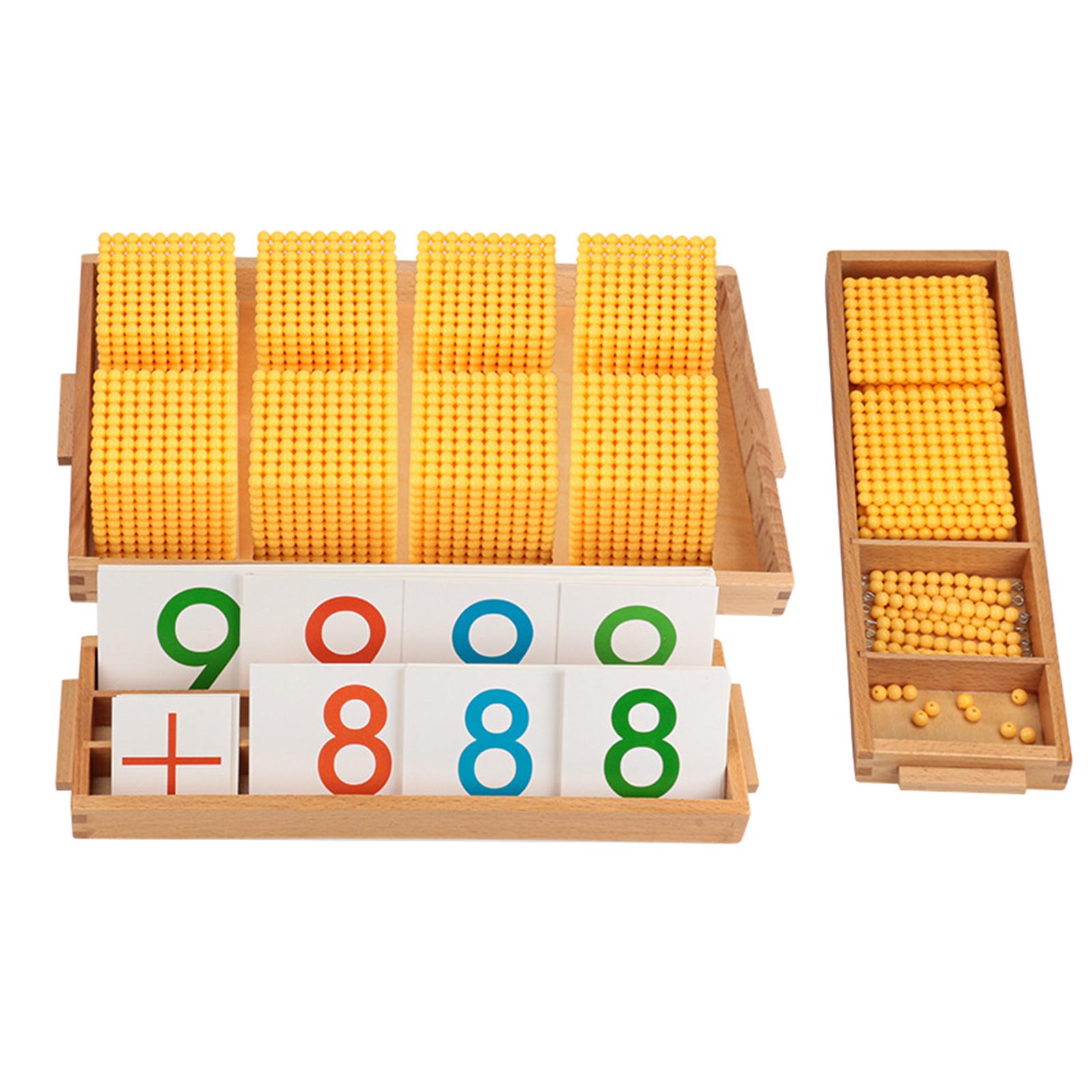 Набор Монтессори-материалов с  – обзор и цена Math Manipulative Set