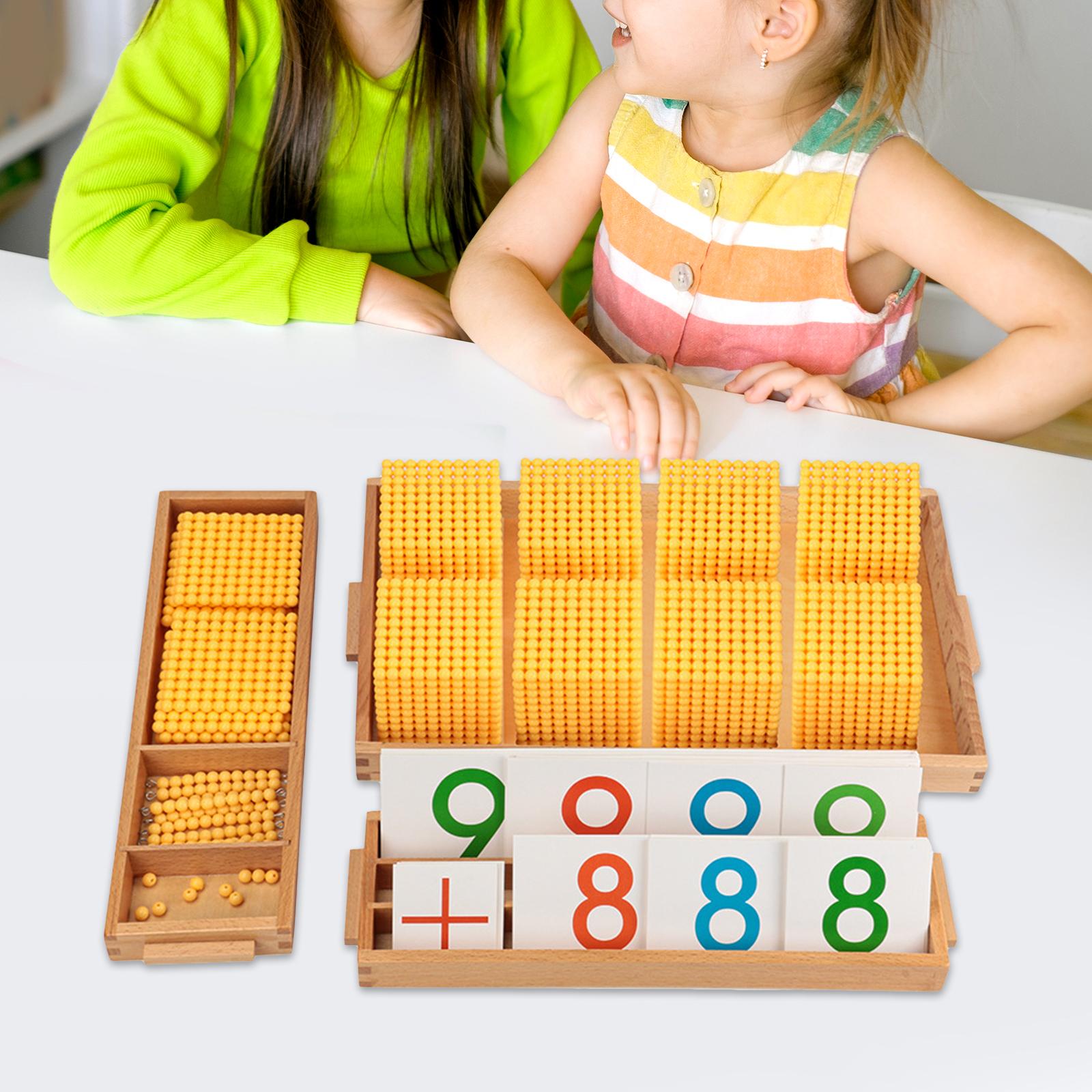 Набор Монтессори-материалов с  – обзор и цена Math Manipulative Set